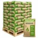 EPH Holzpellets im Papiersack, ENplusA1, 65 x 15kg Palette